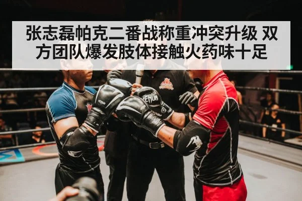 张志磊帕克二番战称重冲突升级 双方团队爆发肢体接触火药味十足