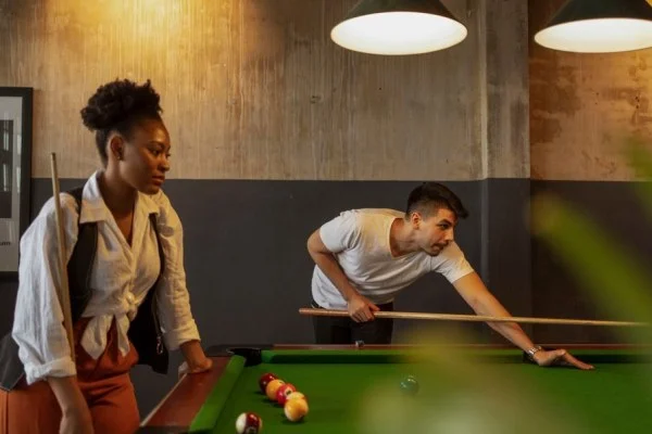 snooker table